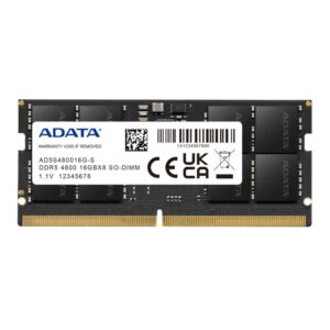 ADATA Ram Notebook DDR5 16GB/4800MHz.CL40 (SO-DIMM)