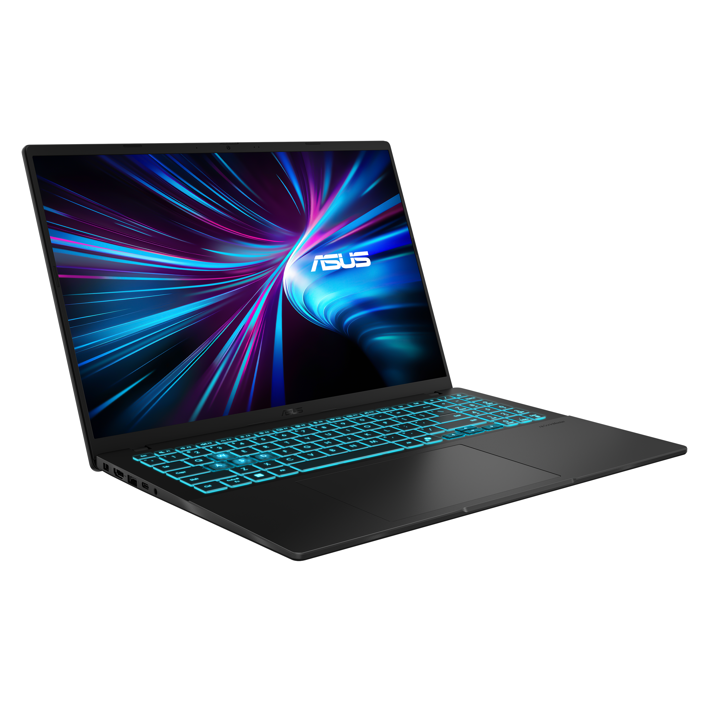 ASUS V3607_Product photo_1K_Matte Black_05_KB_Light-On_2400x2400