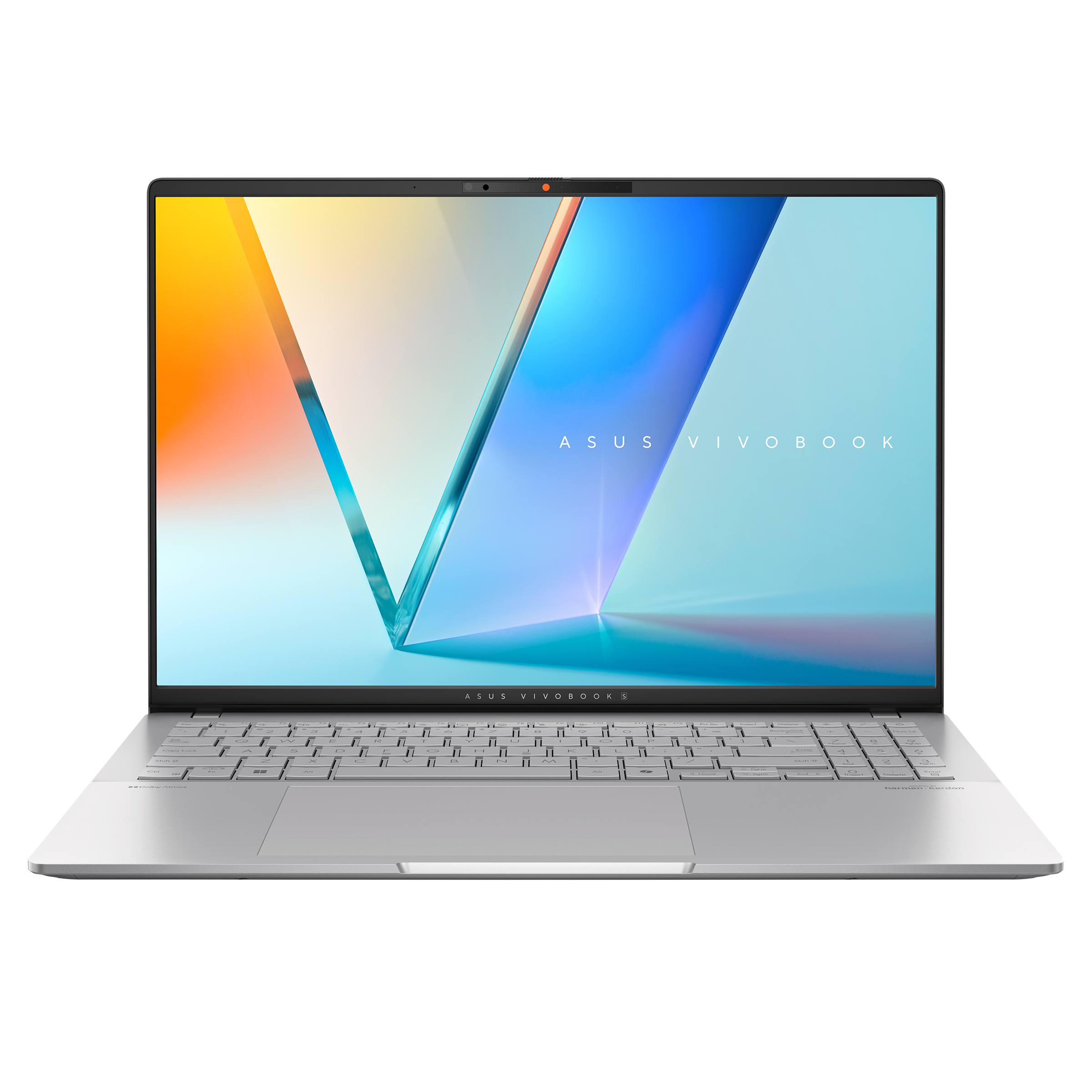 ASUS Vivobook S16_D5606KA_Product photo_8B_Cool Silver_05_Camera Close