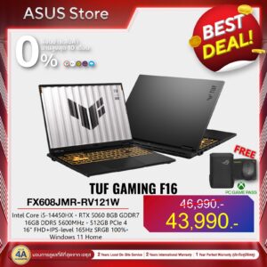 ASUS TUF GAMING F16 FX608JMR-RV121W