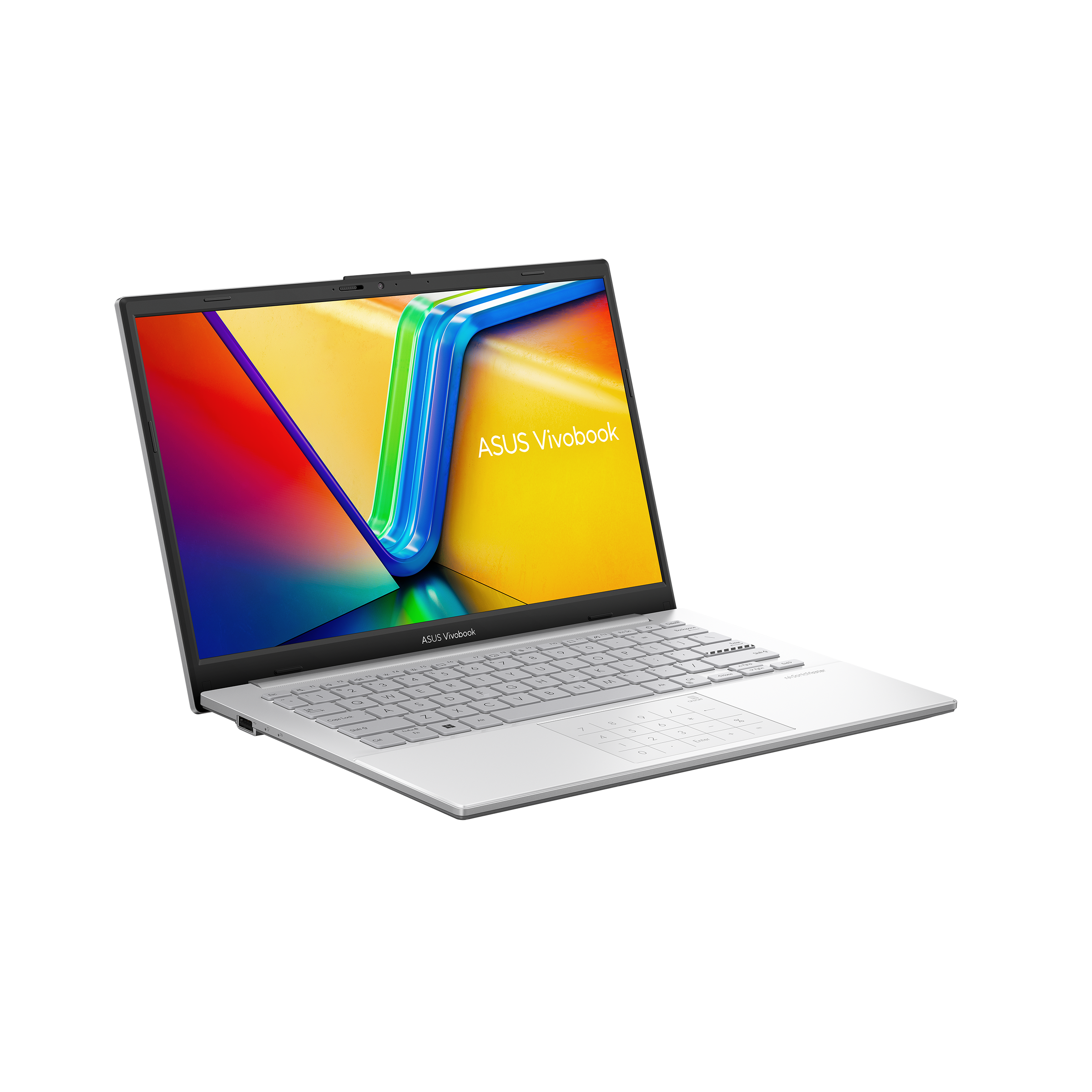 Vivobook Go 14_E1404F_Product photo_1S_Cool Silver_07_Numberpad_Non-backlit