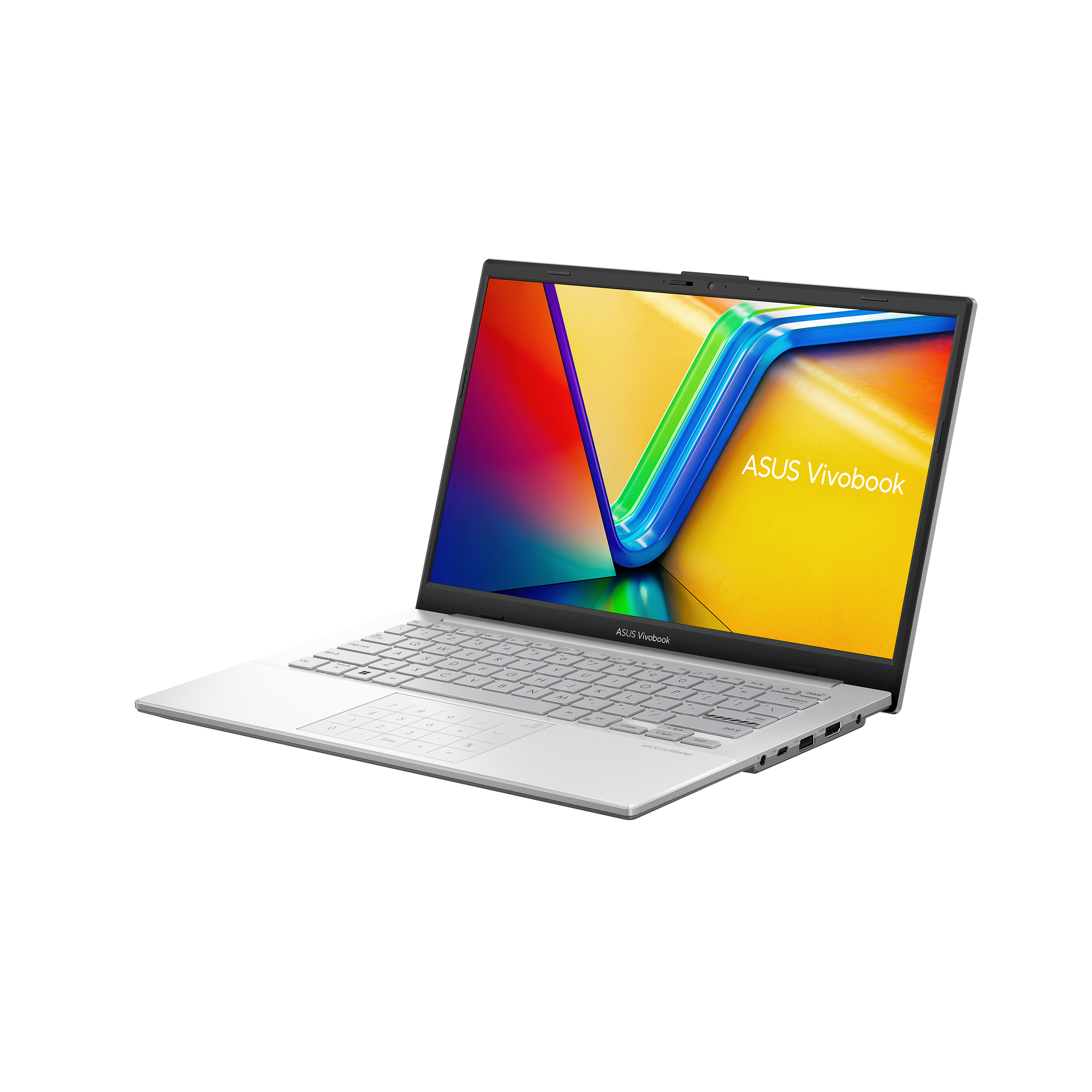 Vivobook Go 14_E1404F_Product photo_1S_Cool Silver_08_Numberpad_Non-backlit