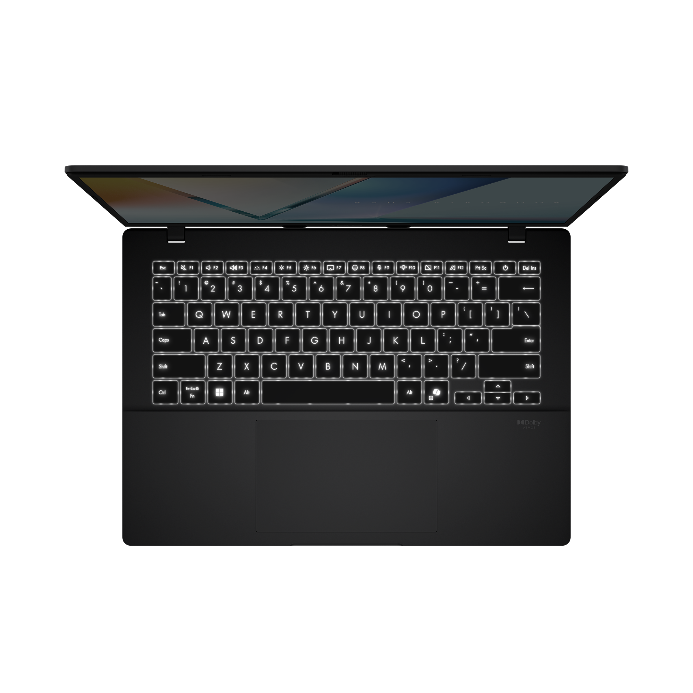 ASUS Vivobook S14_S3407CA_VA_Product photo_2G_Matte Gray_09_Backlit_2400x2400