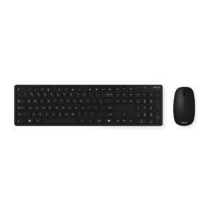 ASUS W5000 Wireless Keyboard and Mouse Set - Black - Image 1
