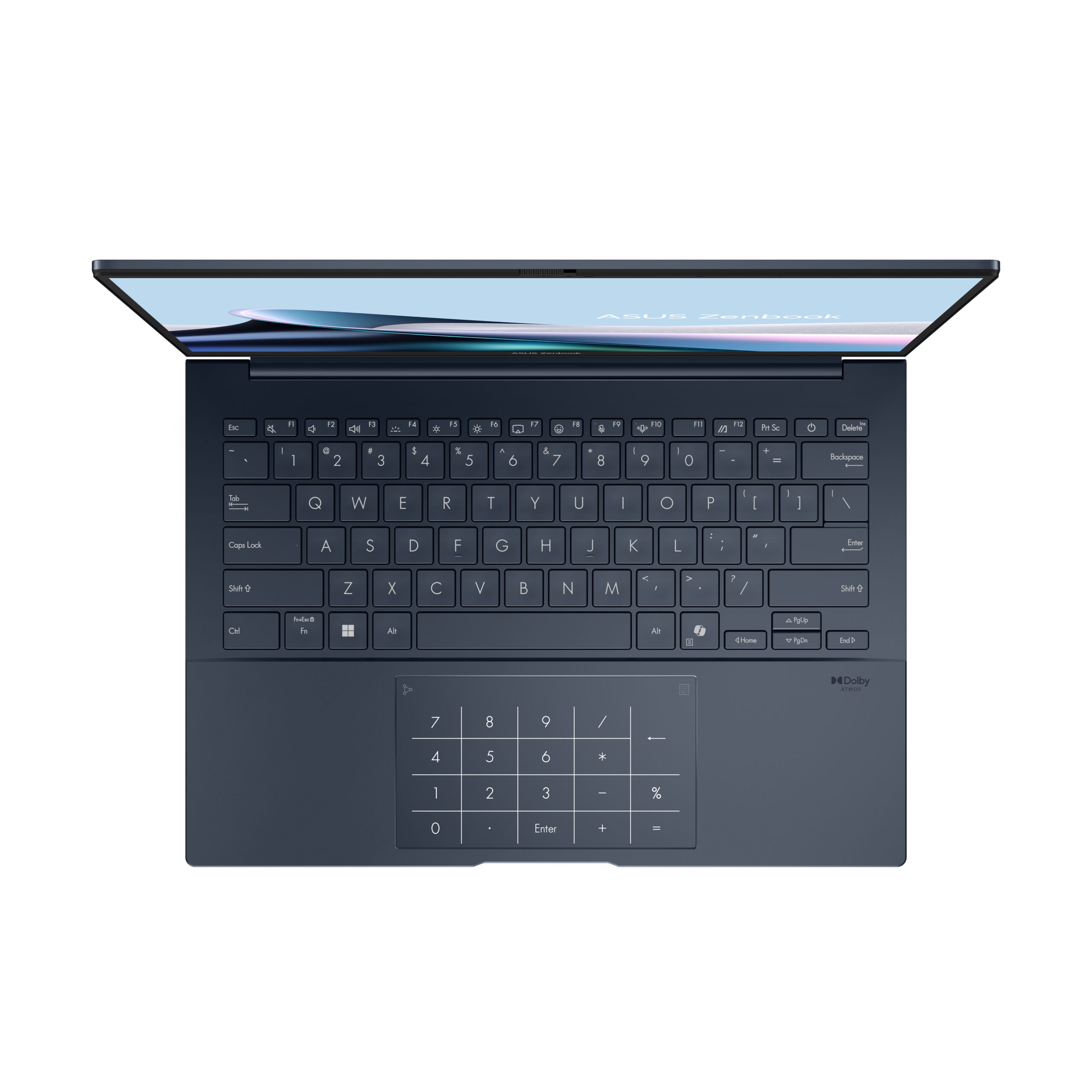 Copy of Zenbook 14_UX3405CA_Product photo_3B_Ponder Blue_07_NumberPad