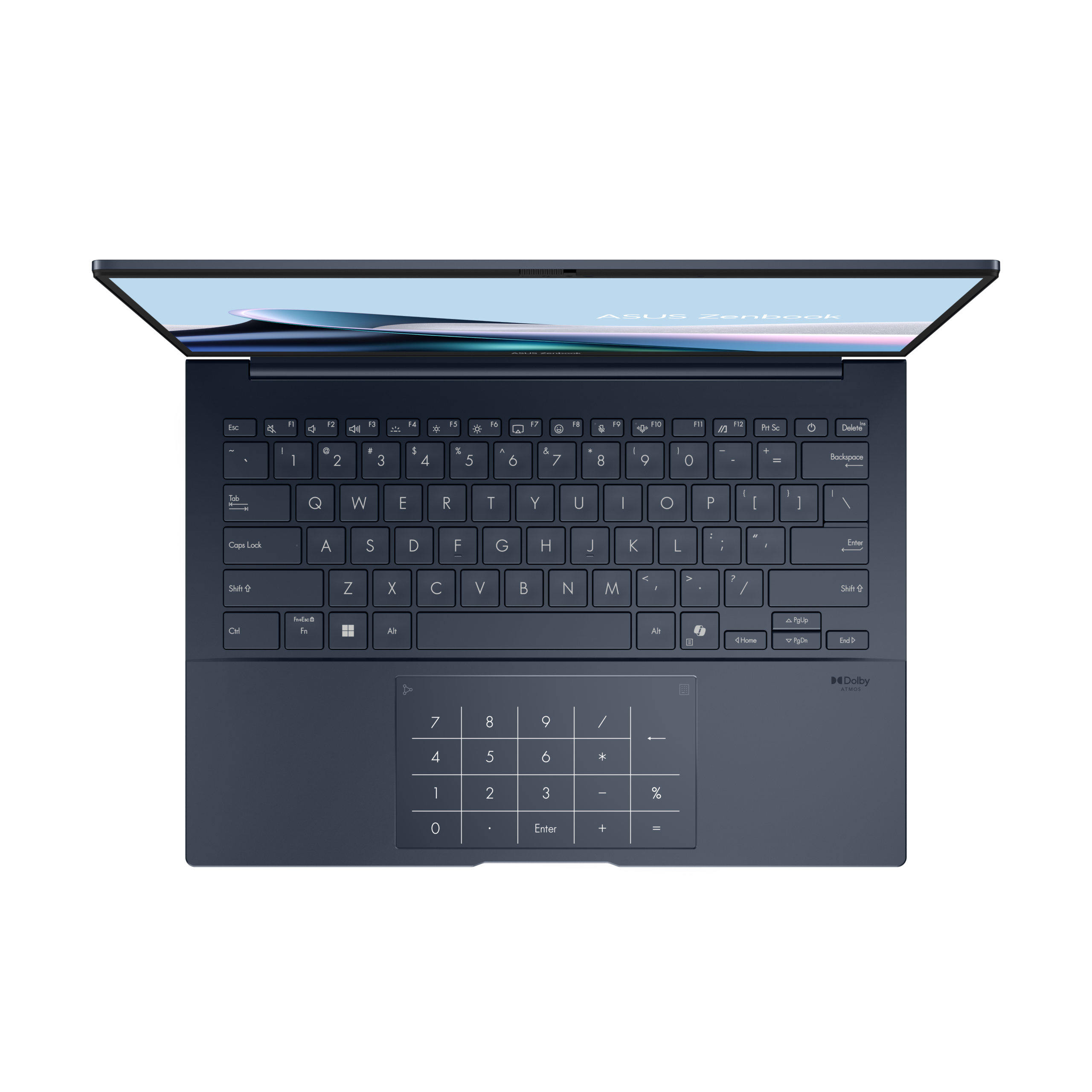 Copy of Zenbook 14_UX3405CA_Product photo_3B_Ponder Blue_07_NumberPad