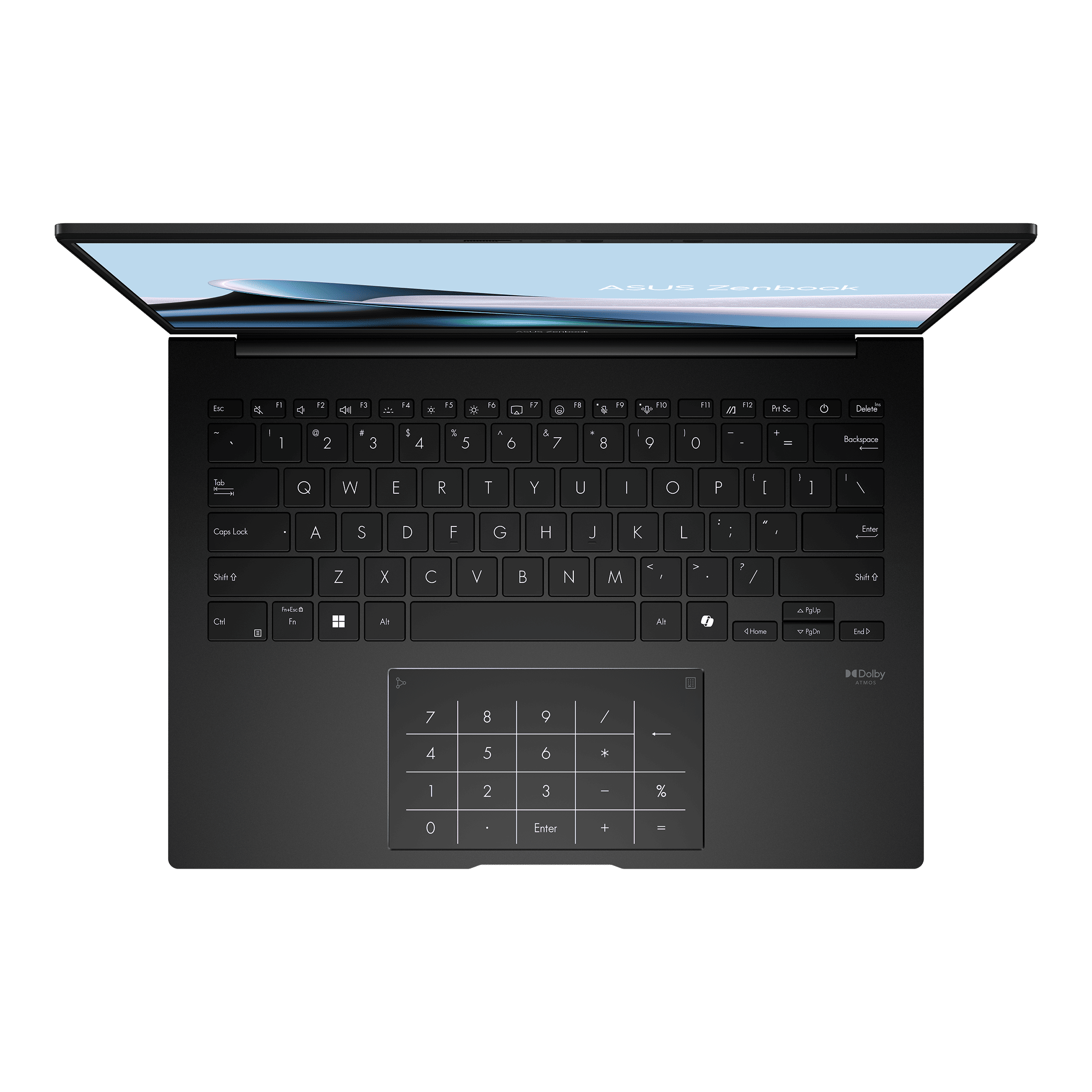 Zenbook 14_UM3406_Product photo_Jade Black_2K_Product photo_03_NumberPad